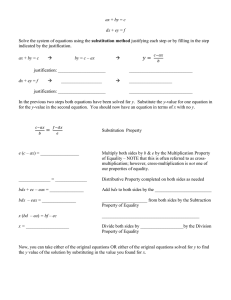 Elimination Proof Method - Student AND Teacher