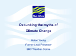 Debunking the myths of Climate Change