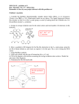 2015 Ch112 – problem set 5 Due: Thursday, Nov