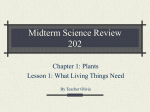 Midterm Science Review 202