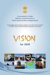 Vision for 2030 - Ministry of Earth Sciences