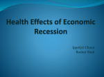 Health effects of economic recession