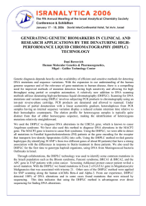 Generating Genetic Biomarkers in Clinical and Research