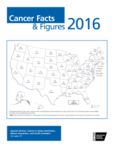 Cancer Facts and Figures 2016