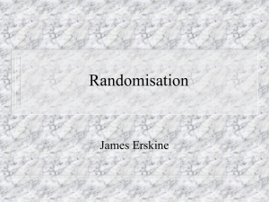randomisation
