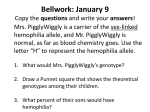 Bellwork: January 9