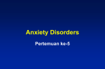 Anxiety Disorders