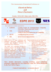 Electrical Drives and Power Electronics - EDPE 2013