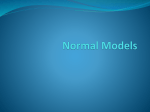Normal Models - math-b