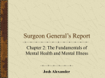 Surgeon General`s Report