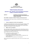 Public Summary Document - Word 138 KB