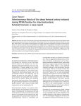 Case Report Arteriovenous fistula of the deep femoral artery