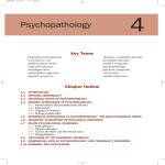 Psychopathology - Blackwell Publishing