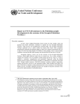 Report on UNCTAD assistance to the Palestinian people