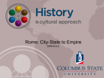 Rome (From City-State to Empire)