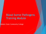 Blood borne Pathogens Training Module