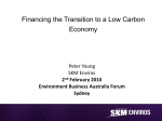 View Peter Young`s presentation - Sustainable Business Australia