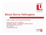 Blood Borne Pathogens - York University Human Resources