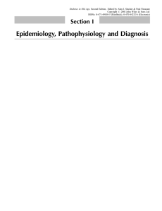 Epidemiology, Pathophysiology and Diagnosis