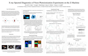 Neon Photoionization Experiments on the Z-Machine