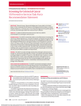 Screening for Colorectal Cancer: US Preventive Services Task