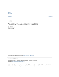 Ancient UK Man with Tuberculosis