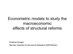Study on the feasibility of a tool to measure the macroeconomic