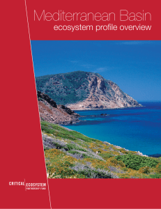 Mediterranean Basin Ecosystem Profile