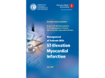 Management Of Patients With ST-Elevation Myocardial Infarction