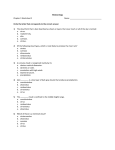 Meteorology Chapter 5 Worksheet 2 Name: Circle the letter that
