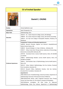 Daniel C. Chung - of RP Fighting Blindness