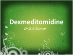 Dexmedetomidine - isa kanyakumari