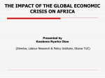 Impact of Global Economic Crisis on Africa