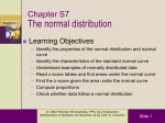 a normal distribution. - McGraw-Hill