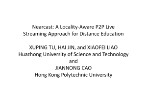 Nearcast: A Locality-Aware P2P Live Streaming Approach for