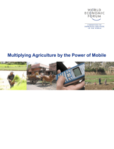 Multiplying Agriculture by the Power of Mobile