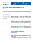 Emerging challenges in Healthcare in central asia