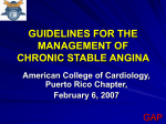 Treatment - American College of Cardiology Puerto Rico Chapter