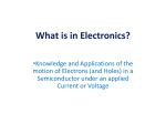 What is Electronics?