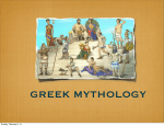 Greek Mythology - Scarsdale Schools