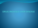 patterns of drug-induced liver disease