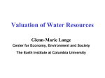 Chapter 8 Valuation of water resources