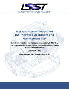 LSST Network Operations and Management Plan
