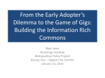 The Information Rich City - Gig-U