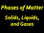 Notes: Phases of Matter