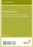 Wildlife Crime - TRACE Wildlife Forensics Network