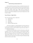 Chapter-10 Electrical Energy Measurements DC-AC Energy