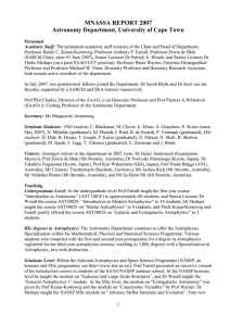Mnassa Report 2005 - (UCT)