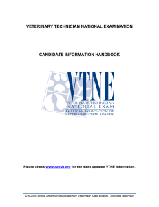 VTNE Candidate Information Handbook 5-16-2016