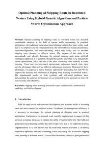 Genetic algorithm, particle swarm optimization and hybrid scheme